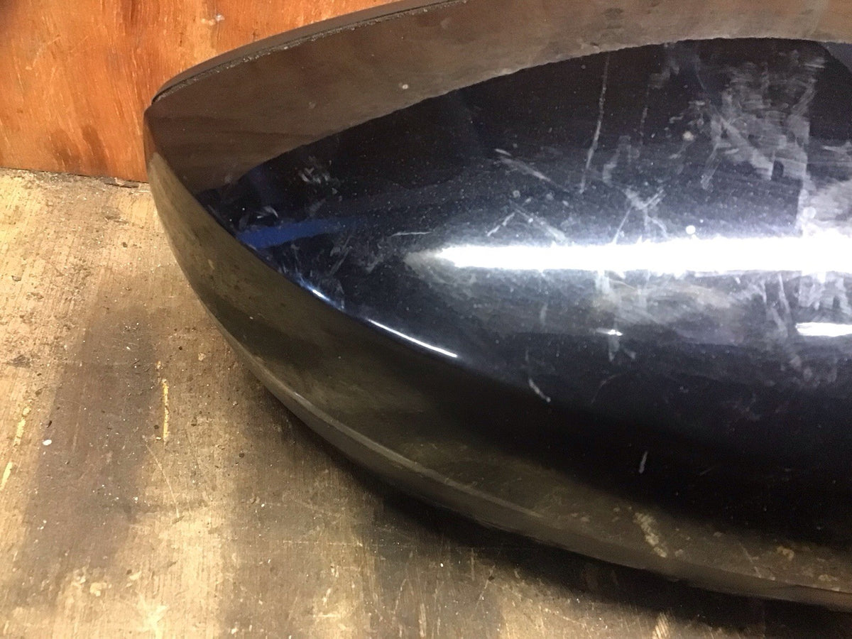 VOLKSWAGEN POLO 6R DRIVERS SIDE O/S WING MIRROR BLACK PEARL LC9X  2009 20175