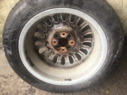 FIAT 500 ALLOY WHEEL 15" 51787641 WITH TYRE 185X55X15 2008 20217