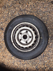 FORD TRANSIT CUSTOM 15" STEEL WHEEL WITH TYRE 215/65R15C BK21 1007 AA0