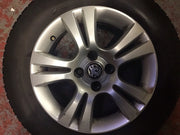 VAUXHALL CORSA D ALLOY WHEEL 15'' ET39 T093 AND TYRE 185X65X15 2006 20146
