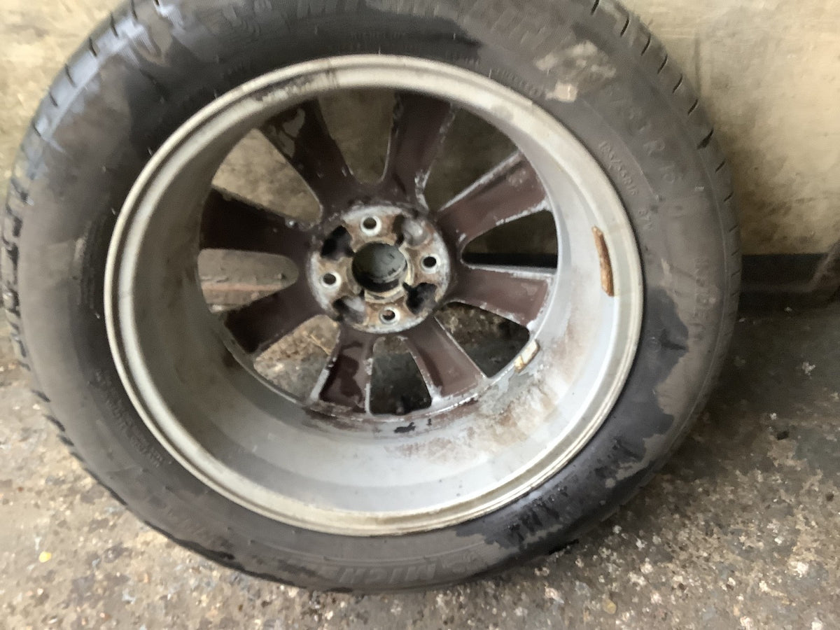 VAUXHALL CORSA D ALLOY WHEEL 16'' AND TYRE 195X55X16 13374019 2006 20147