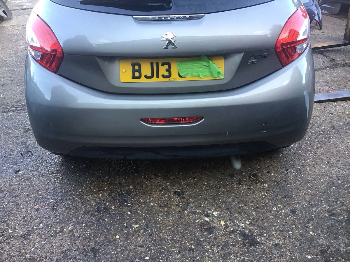 PEUGEOT 208 REAR BUMPER SPIRIT GREY PAINT CODE KCLD 2013 20180