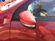 VOLKSWAGEN GOLF MK6 PASSENGER'S SIDE MIRROR AMARYLLIS RED CODE LA3S 2009 20123