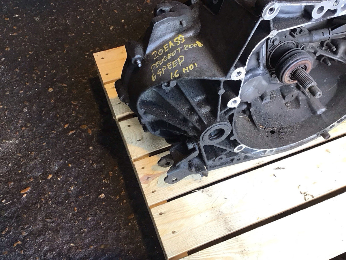 PEUGEOT 2008 1.6 HDI GEARBOX 6 SPEED MANUAL 20EA59 2013 20197