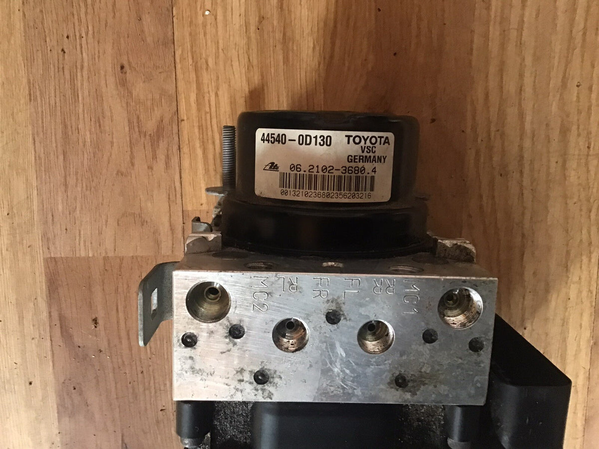 TOYOTA YARIS MK3 ABS PUMP MODULE 44540 0D130 2012 20206