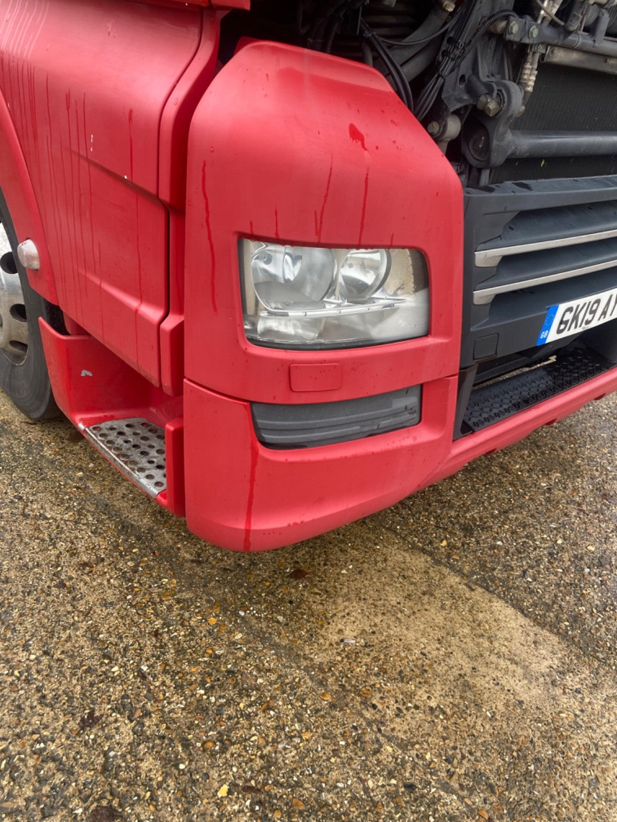 MAN TGX  24.460 FRONT BUMPER COMPLETE 2015 20205