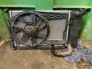 MINI COOPER R50 R53 PETROL RADIATOR RAD PACK NO AC 1710 7510087 2001 20064