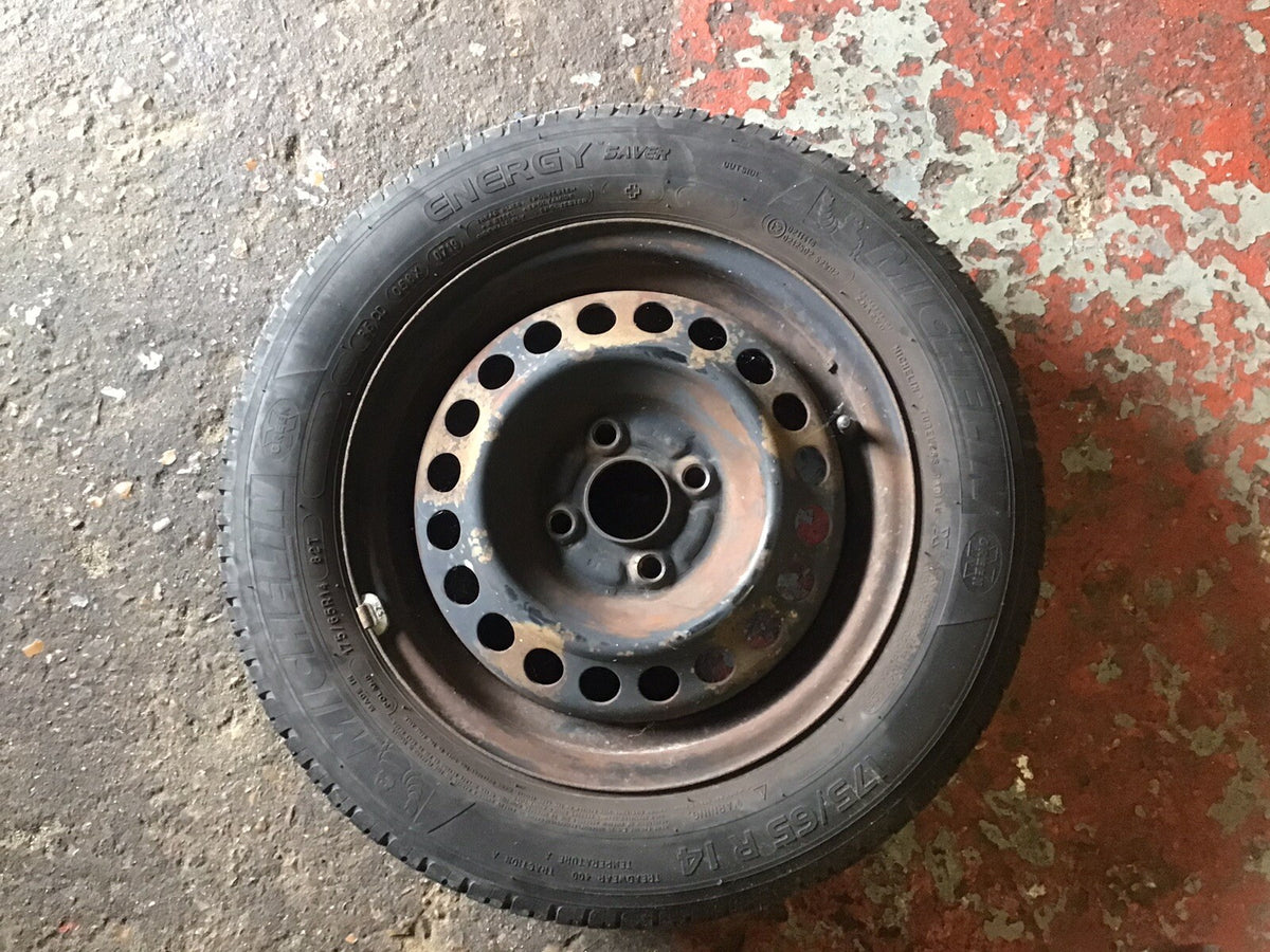 HONDA JAZZ MK2  SPARE WHEEL 14''  STEEL RIM TYRE 175X65X14  2002 20082