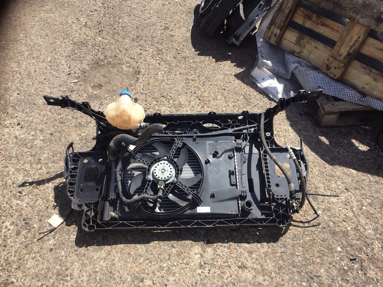FIAT GRAND PUNTO  RADIATOR SUPPORT  SLAM PANEL 2006 20091