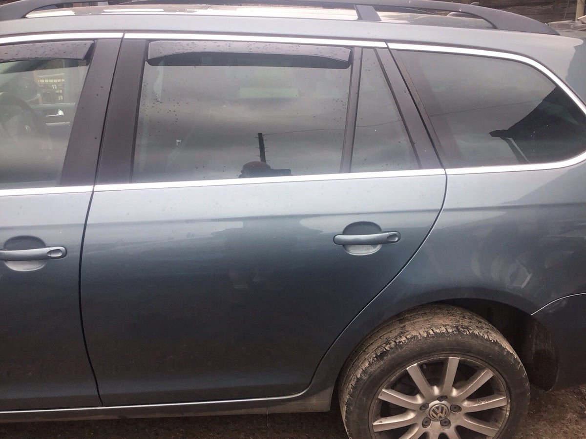 VOLKSWAGEN GOLF MK5 MK6 ESTATE PASSENGER'S SIDE REAR DOOR  LA6R 2007 20133