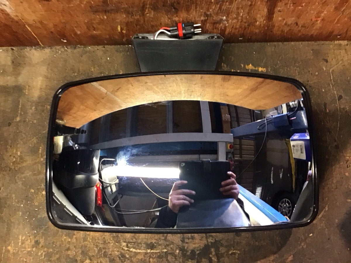 MAN TGX KERB ROOF MIRROR 81637306774 ELECTRIC FRONT UNDER VIEW 2014 20203