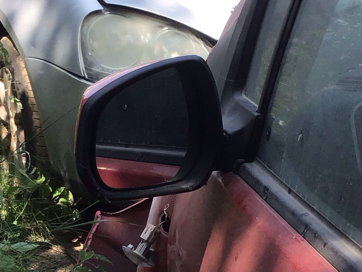 SUZUKI SPLASH PASSENGERS SIDE N/S DOOR MIRROR IN BLAZE RED CODE ZCFB 2008 20145