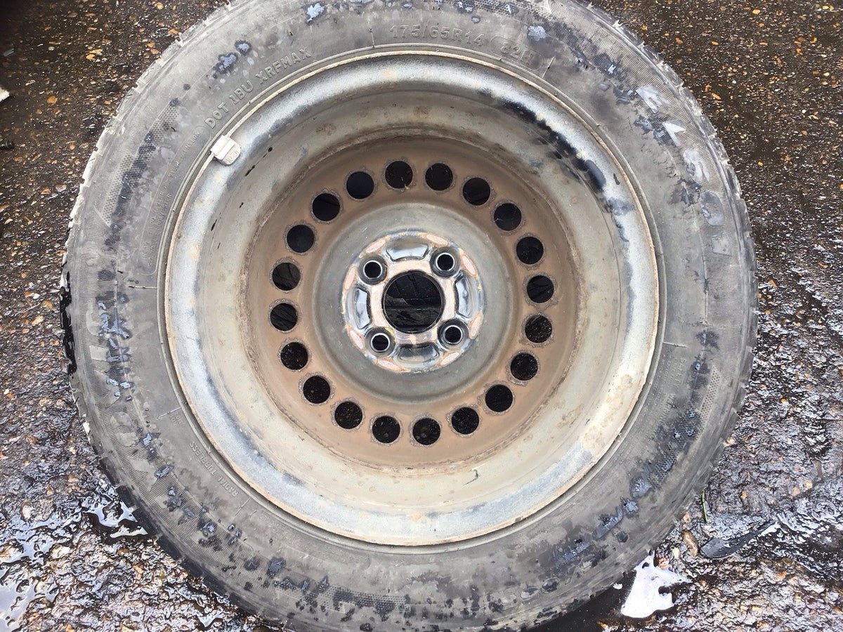 HONDA JAZZ MK2  SPARE WHEEL 14''  STEEL RIM TYRE 175X65X14  2002 20089