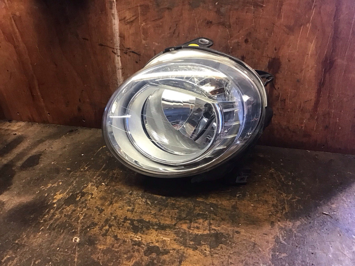 FIAT 500 PANGERES'S SIDE N/S HEADLIGHT HALOGEN 2008 20150