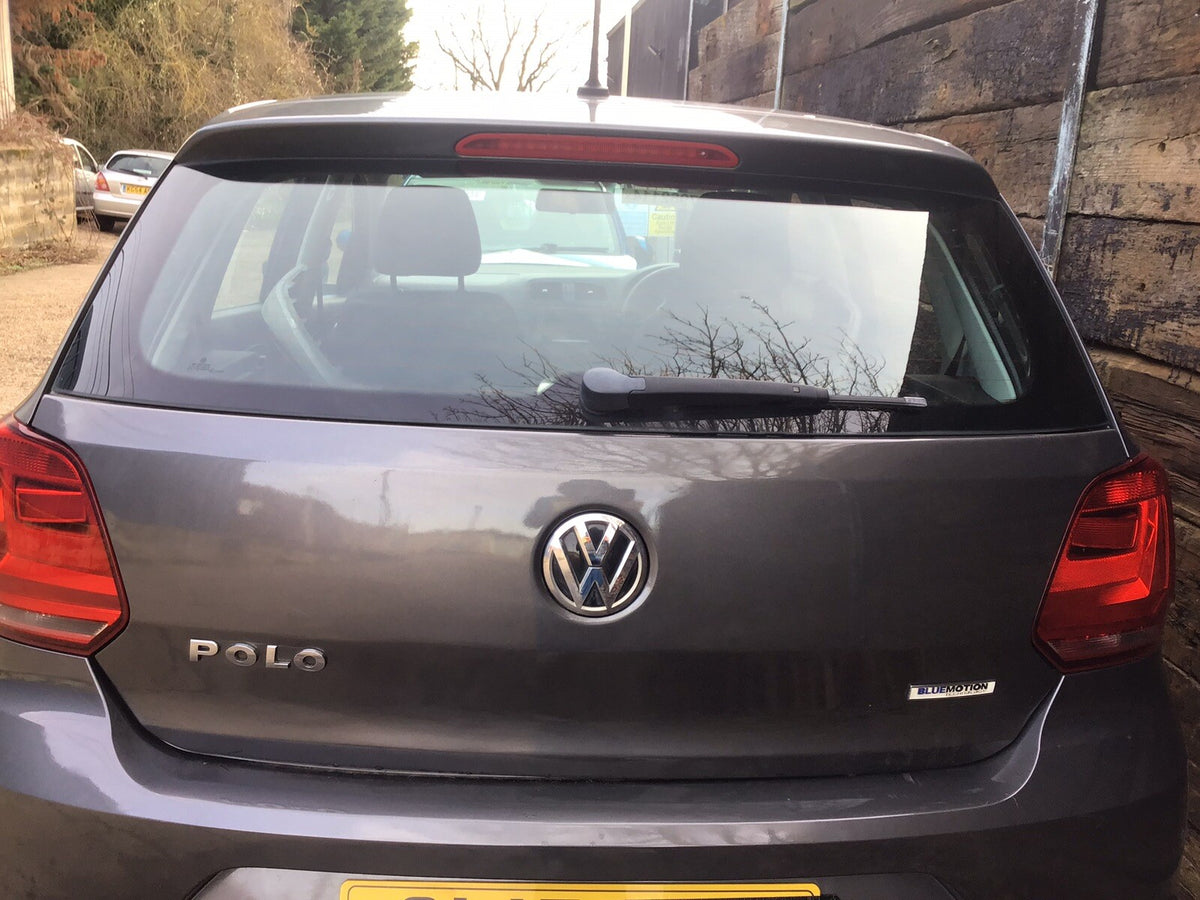 VOLKSWAGEN POLO 6R TAILGATE PEPPER GREY PAINT CODE LD7R BARE 2009 20176