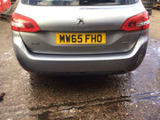 PEUGEOT 308 ESTATE MK2 TAILGATE ARTENSE GREY PAINT CODE KCA 2014 20193