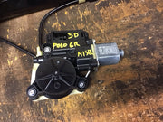 POLO 6R PASSENGERS REAR WINDOW MOTOR AND REGULATOR 6R0959811F 5 DOOR 09 20133