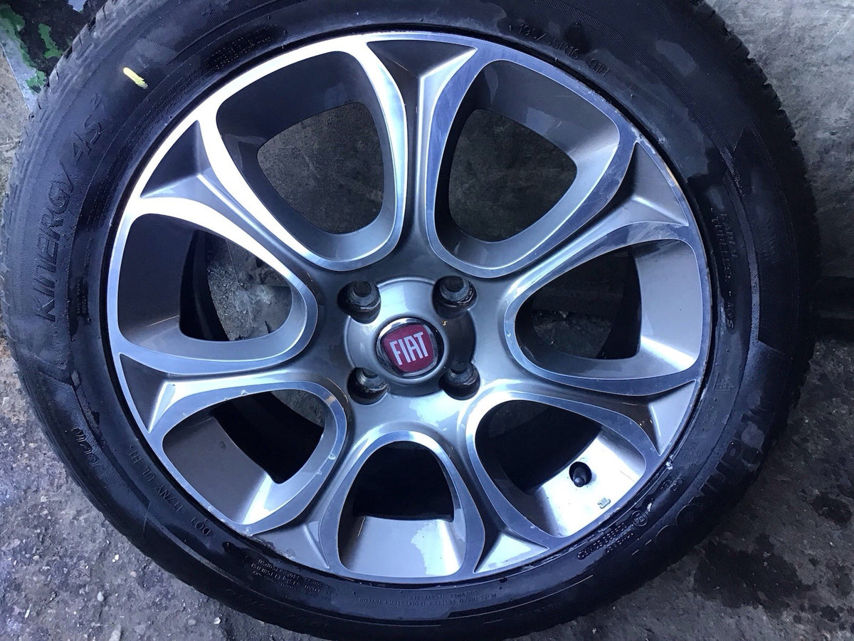 FIAT PUNTO ALLOY WHEEL 16" 51940828 WITH TYRE 195X55X16 2007 20154
