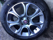 FIAT PUNTO ALLOY WHEEL 16" 51940828 WITH TYRE 195X55X16 2007 20154