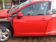 SEAT IBIZA 6J PASSENGER'S SIDE N/S FRONT DOOR EMOCION RED LS3H 5 DOOR 2008 20170