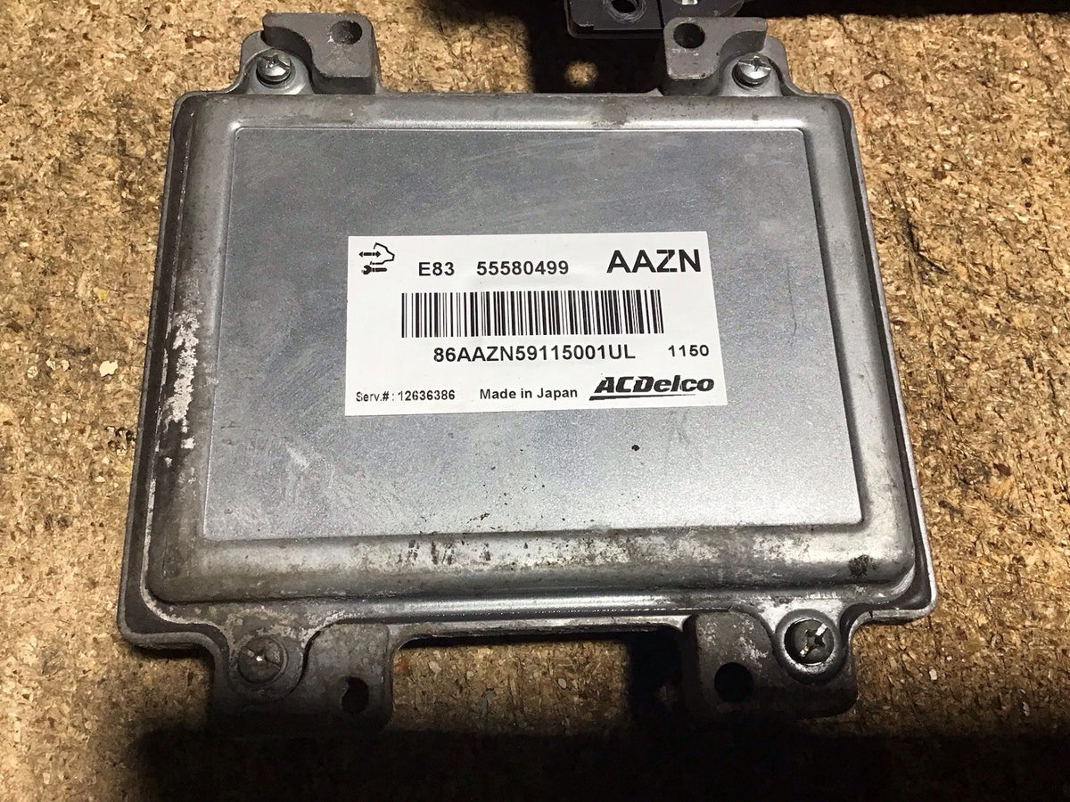 VAUXHALL CORSA D 1.2 PETROL ECU KIT 55580499 AAZN A12XER 2010 20148