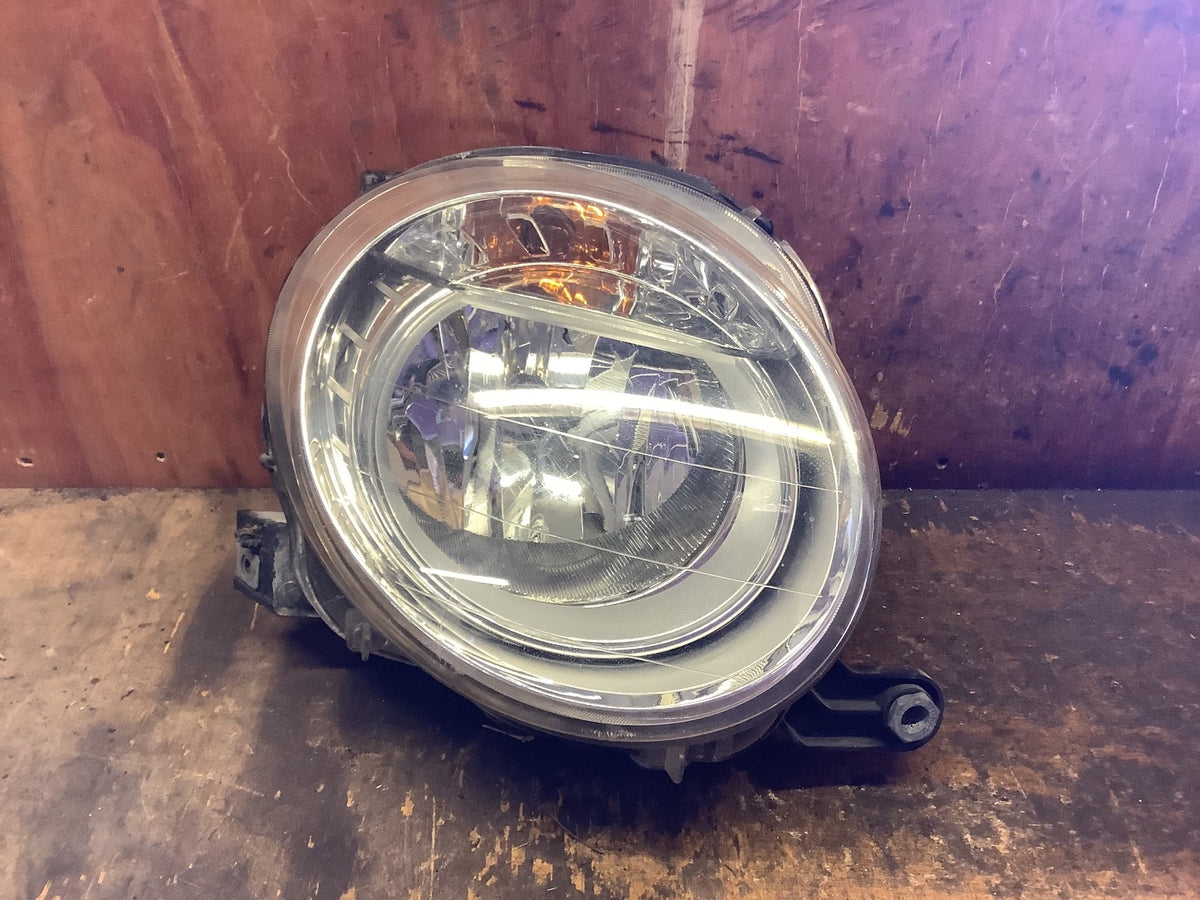 FIAT 500 MK2 DRIVER'S SIDE HEADLIGHT 45540748DX 2008 20150