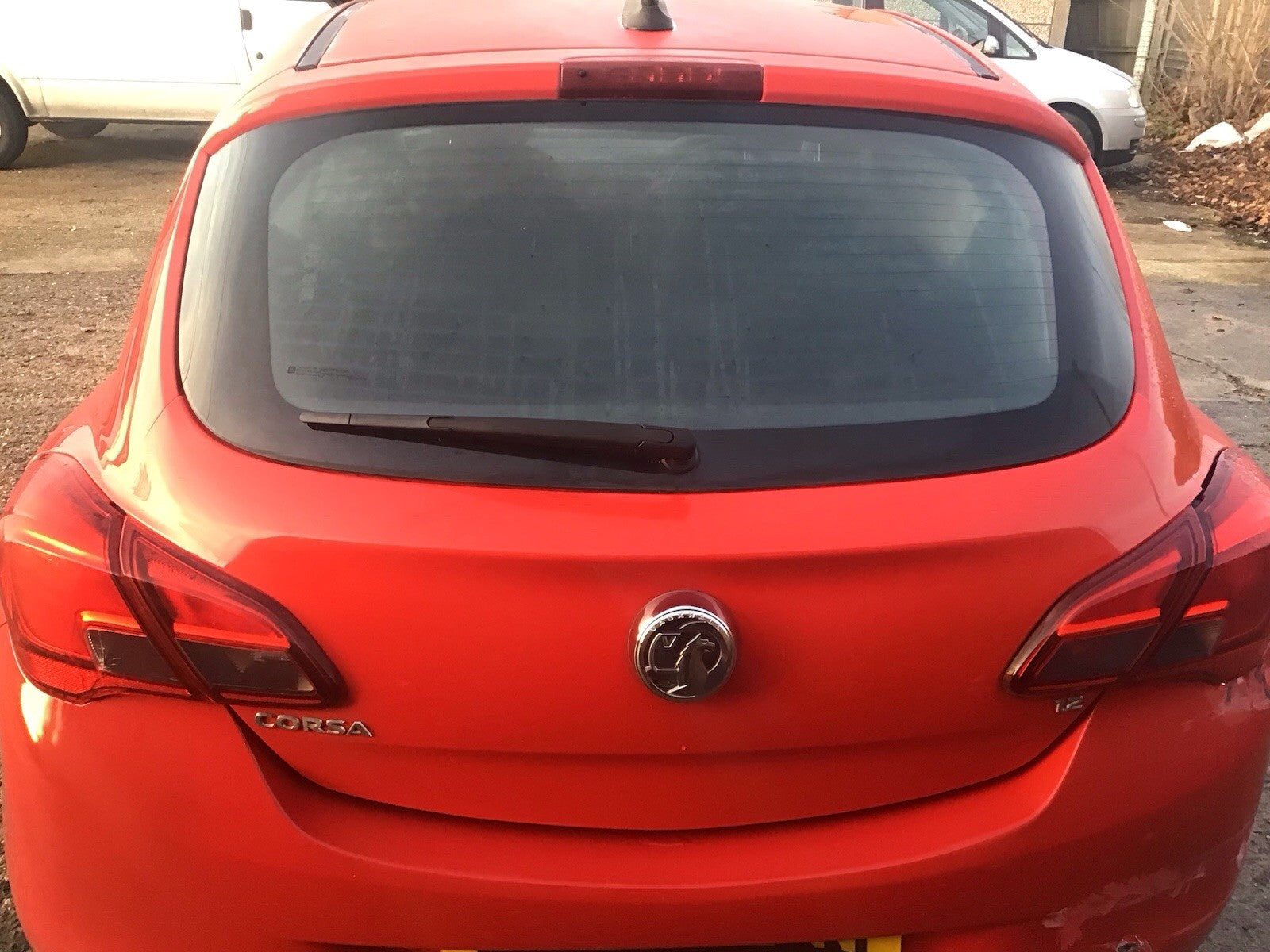 VAUXHALL CORSA E TAILGATE FLAME RED Z547 3 DOOR MODEL 2015 20190