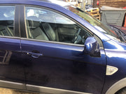 CHEVROLET CAPTIVA MK1 DRIVER'S SIDE O/S/F FRONT DOOR POSEIDON BLUE GKH 2007 20121