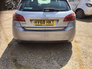 PEUGEOT 308  MK2 REAR BUMPER ARTENSE GREY PAINT CODE KCA  2013 20191