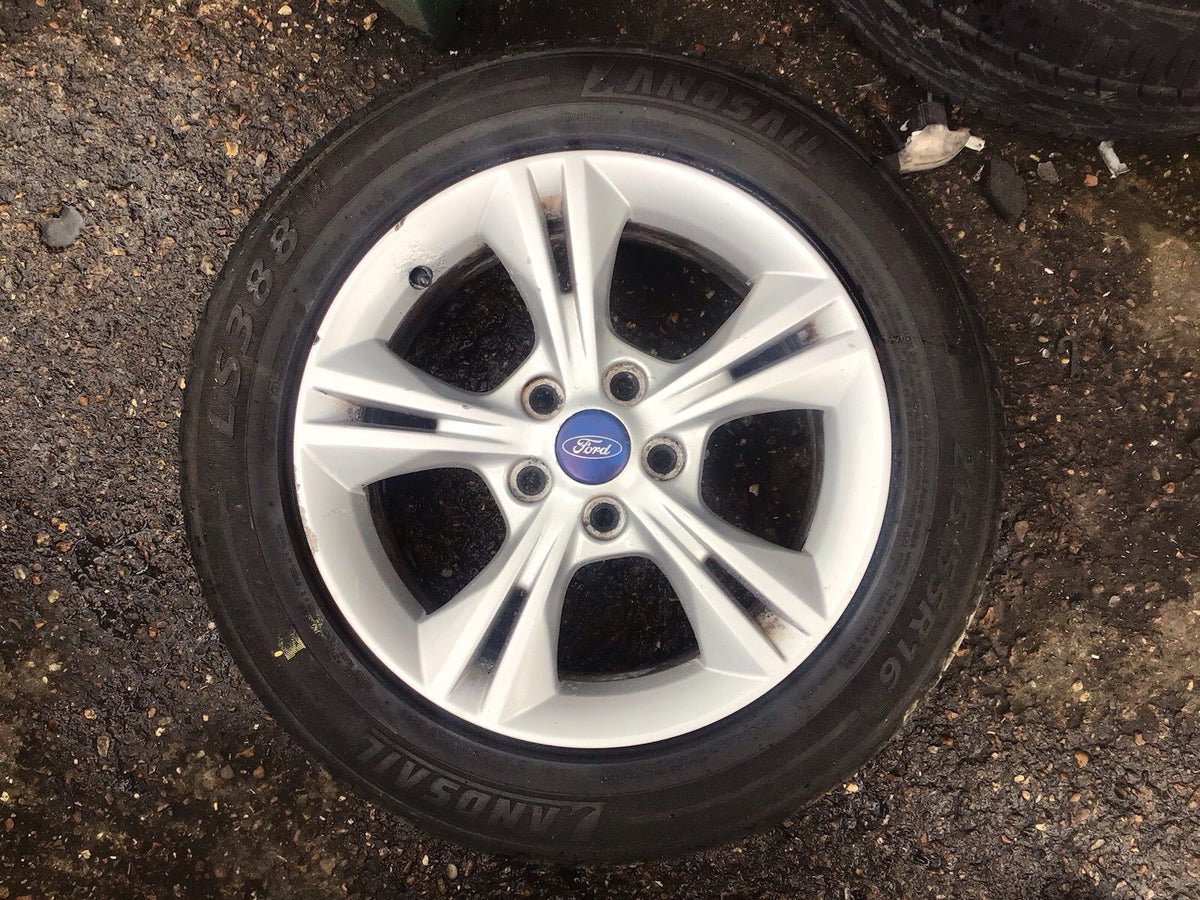 FORD FOCUS MK3 ALLOY WHEEL 16'' CM5C 1007 AXA TYRE 215X55X16 2011 20180
