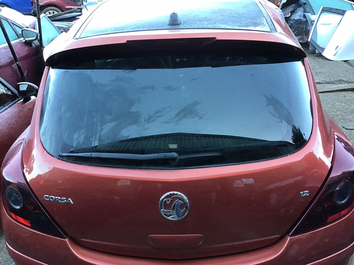 VAUXHALL CORSA D TAILGATE CHILLI ORANGE METALLIC Z50K 3 DOOR MODEL 2006 20147