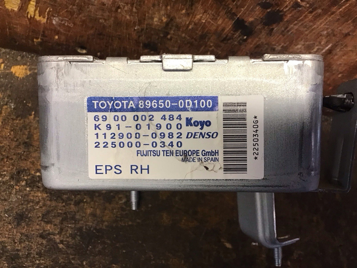 TOYOTA YARIS MK2 POWER STEERING ECU MODULE 89650 0D100 2006 20101