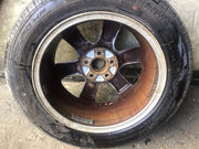VOLKSWAGEN POLO 9N3 ALLOY WHEEL 15'' 6Q0601025R WITH TYRE 195X55X15 2005 20098
