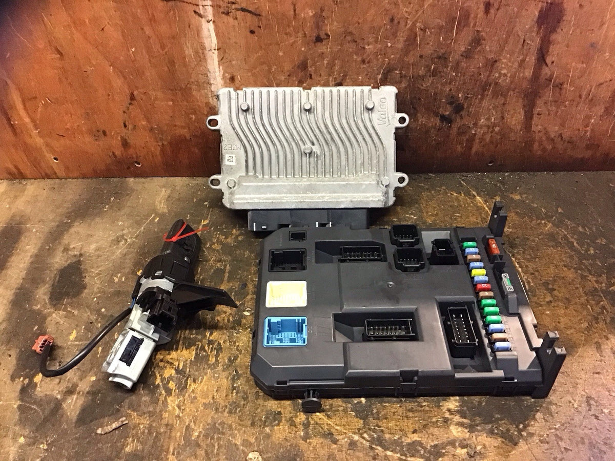 PEUGEOT 207 1.4 8V KFT PETROL ECU KIT 9675916480 2006 20120