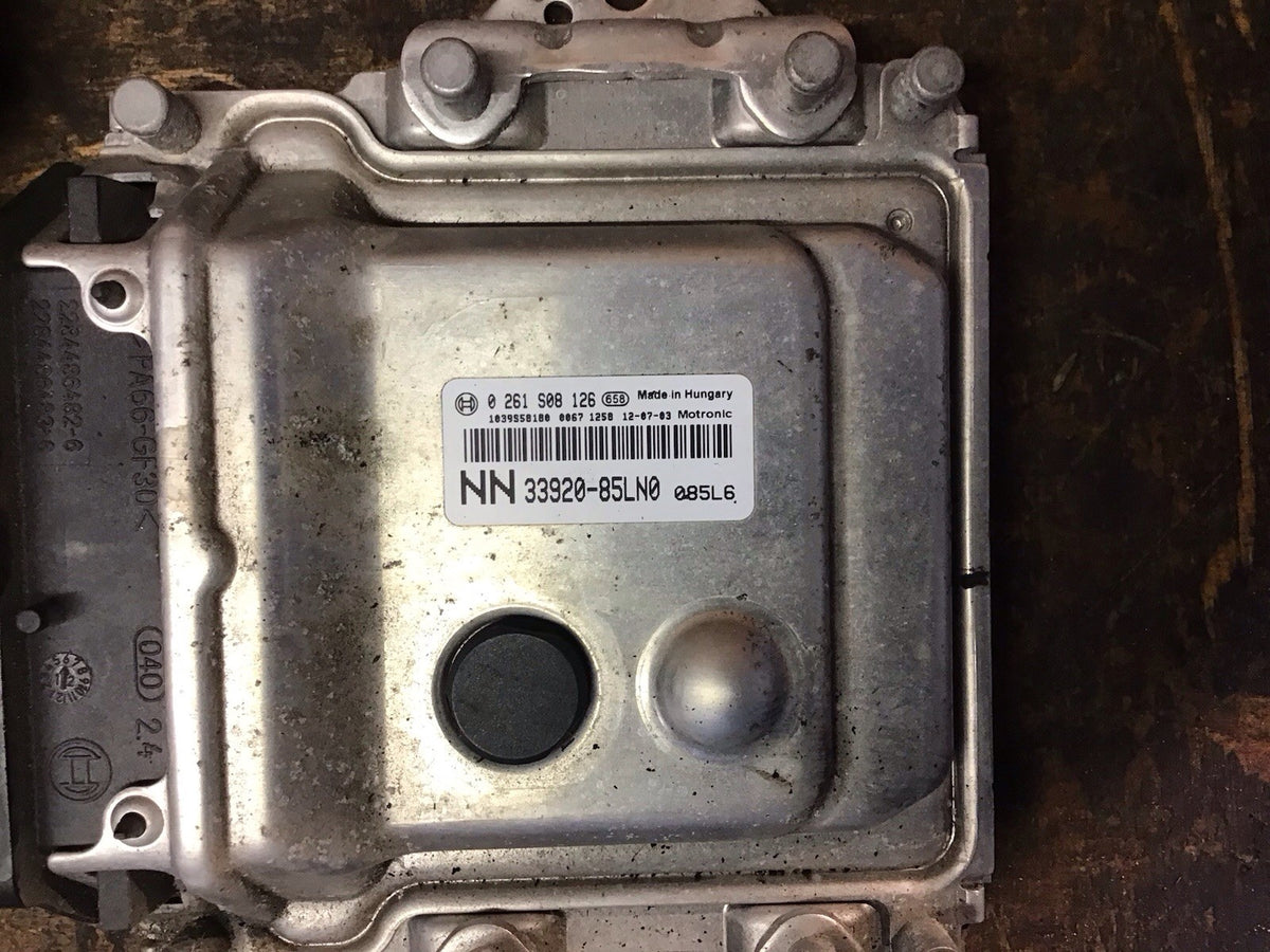 VAUXHALL AGILA 1.0L PETROL MANUAL ECU KIT 33920 85LN0 0261S08126 2010 201413