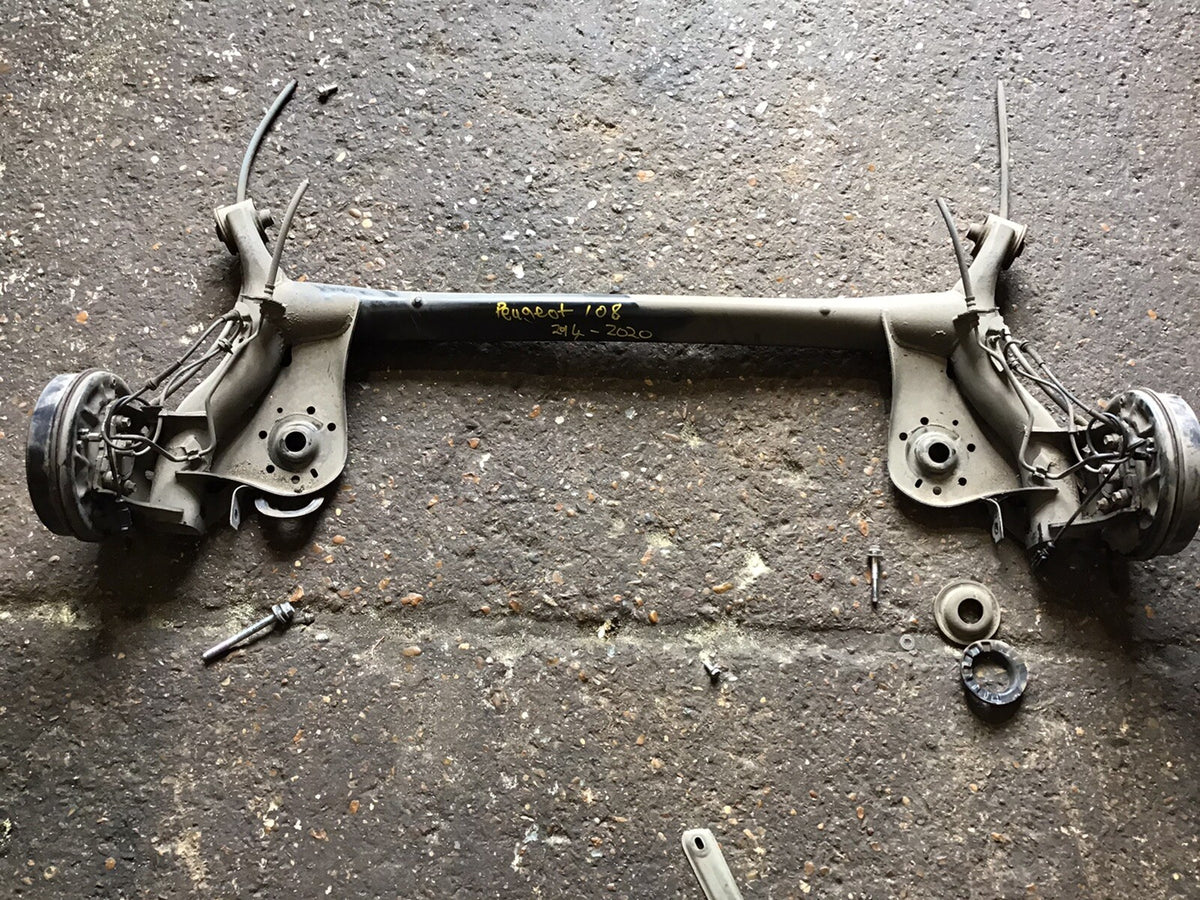 TOYOTA AYGO MK2 PEUGEOT 108 CITROEN C1 REAR AXLE DRUM BRAKES WITH ABS 2014 20201