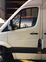 MERCEDES SPRINTER W906 PASSENGER'S SIDE N/S FRONT DOOR IN WHITE 2006 20162