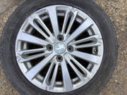 PEUGEOT 208 ALLOY WHEEL 16'' 9808137577 TYRE 195X55X15 2012 20193