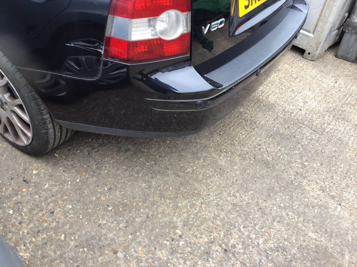 VOLVO V50 ESTATE REAR BUMPER BLACK SAPPHIRE METALLIC 2005 20136