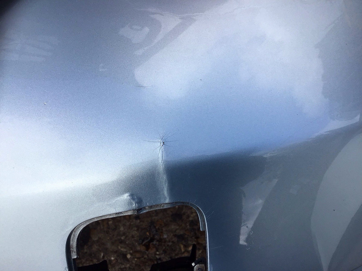 HONDA JAZZ MK2 FRONT BUMPER SIRIUS BLUE B528M 2005 20089