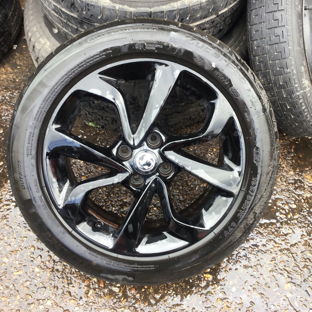 VAUXHALL CORSA D ALLOY WHEEL 16'' AND TYRE 195X55X16 2006 20140