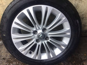 VAUXHALL CORSA ALLOY WHEEL 16'' 13298019 AND TYRE 195X55X16 2006 20145
