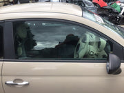 FIAT 500 DRIVER'S SIDE O/S FRONT DOOR WINDOW GLASS 2008 20170