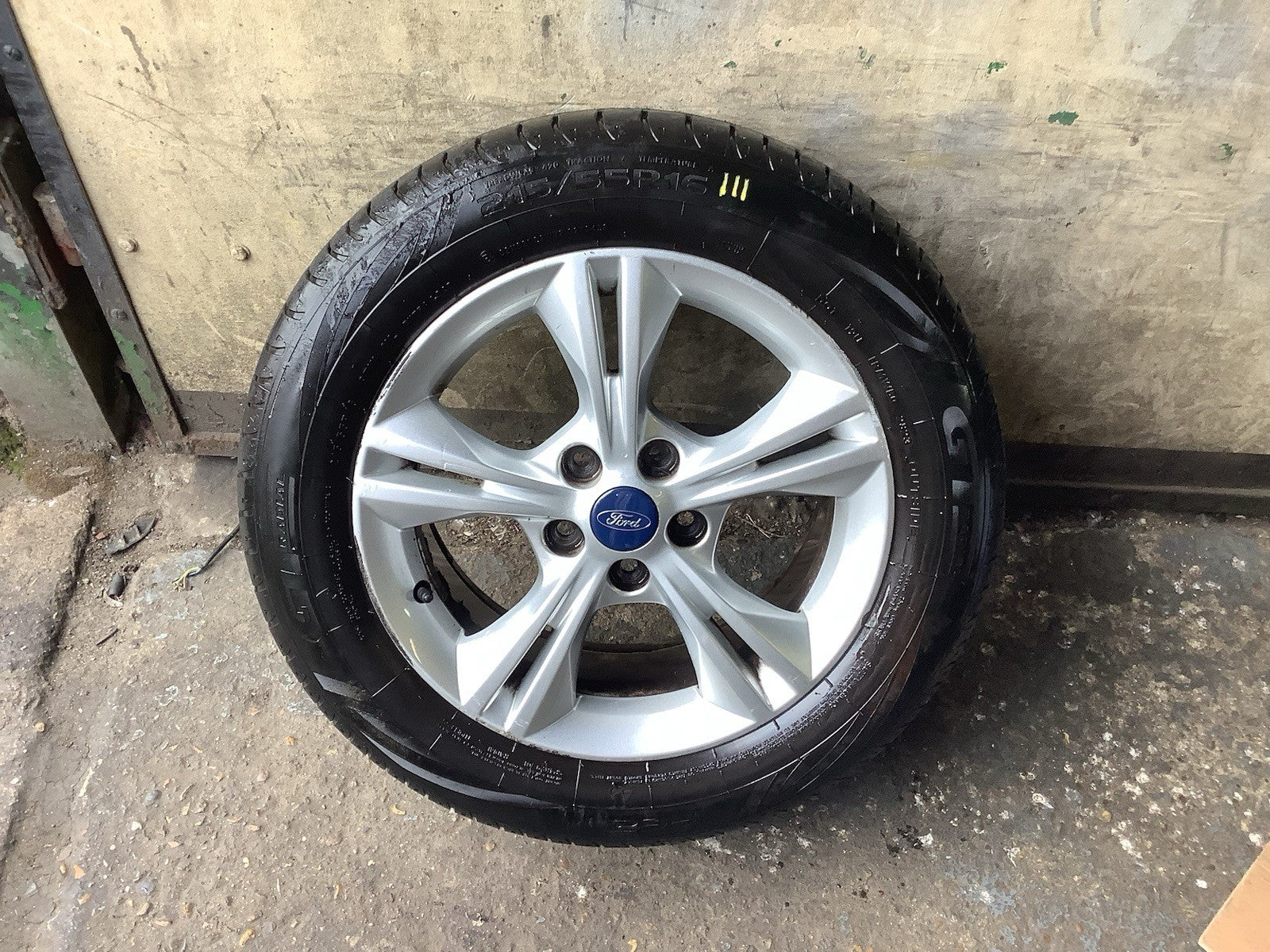 FORD FOCUS MK3 ALLOY WHEEL 16'' CM5C 1007 AXA TYRE 215X55X16 2011 20181