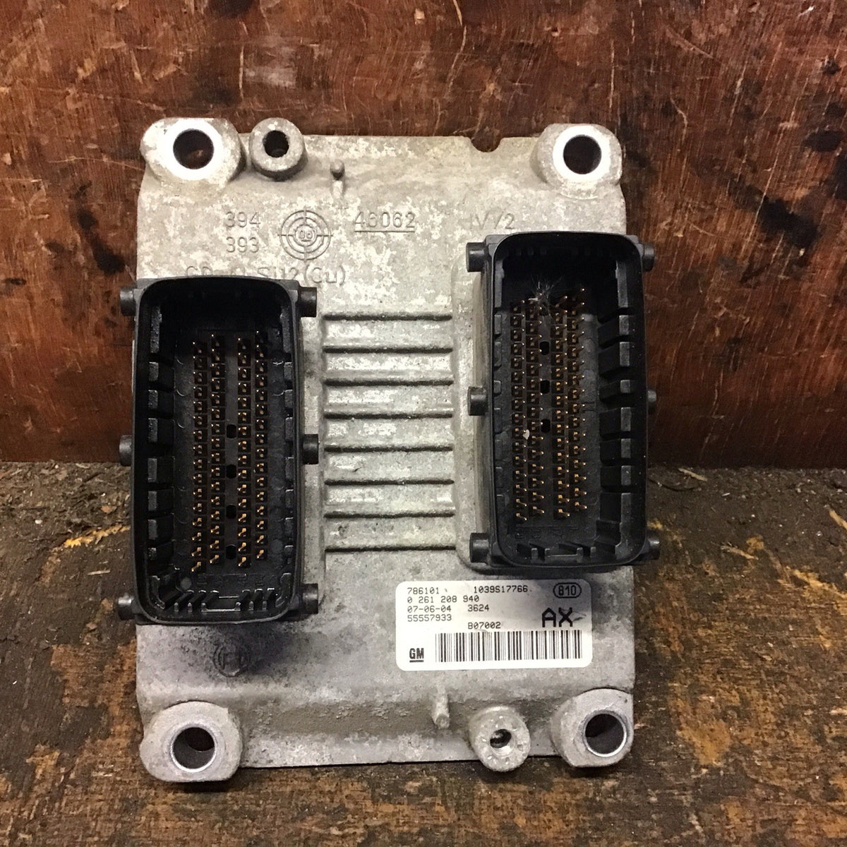 VAUXHALL CORSA D 1.2 ENGINE ECU 55557933 2006 20123