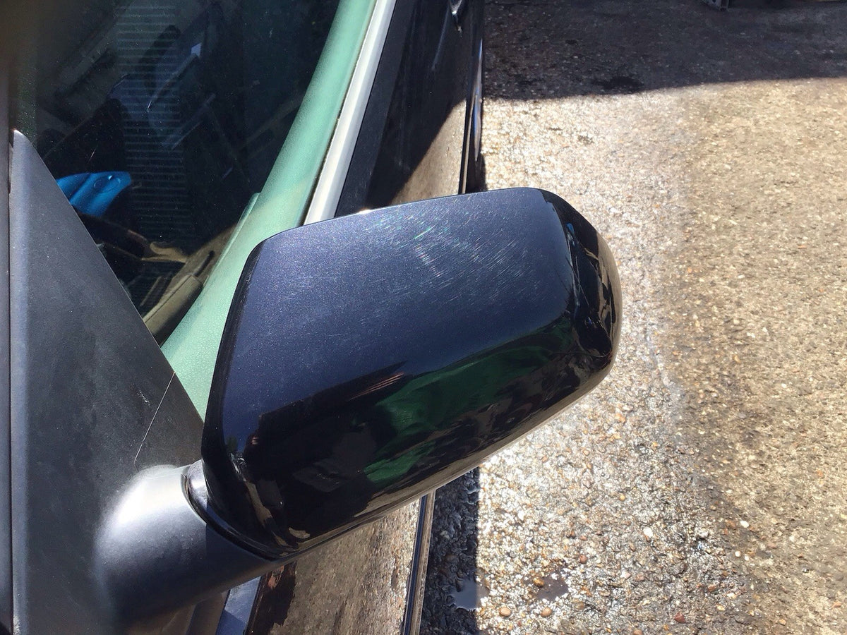 VOLKSWAGEN POLO 9N3 PASSENGERS SIDE N/S WING MIRROR DIAMOND BLACK LC9Z 2005 20082