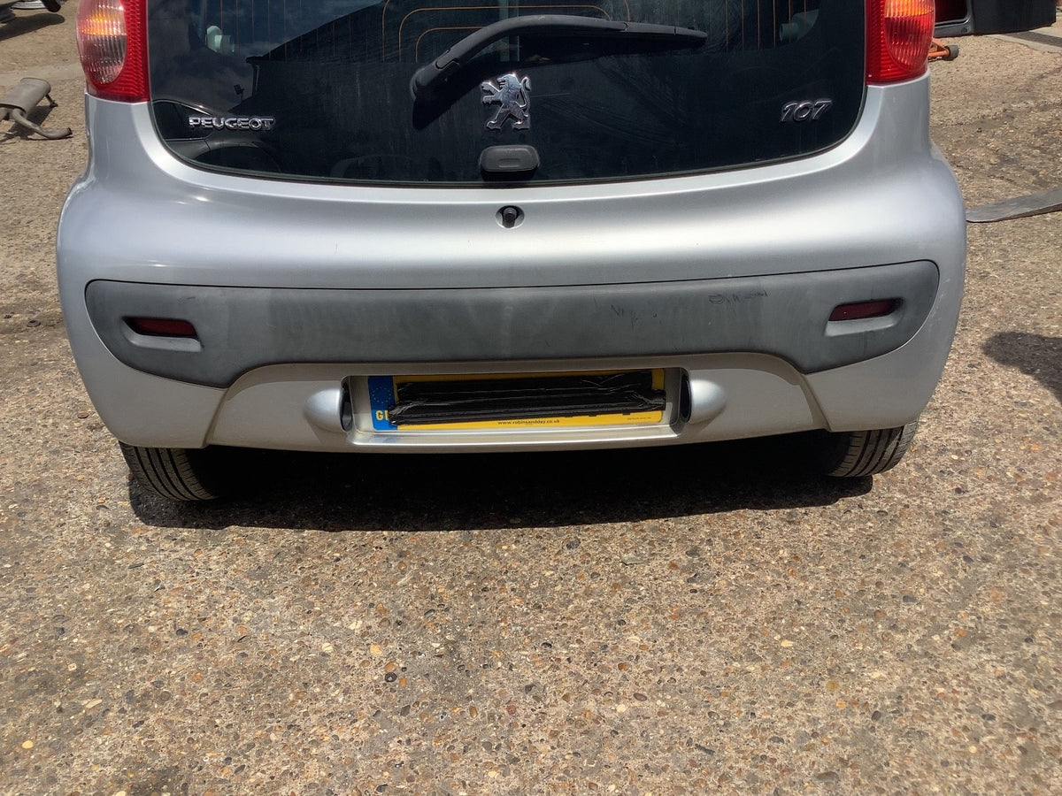 CITROEN C1 PEUGEOT 107 REAR BUMPER GRIS GALLIUM METALLIC KTB 2005 20111