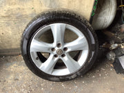 VAUXHALL ASTRA J PETROL ALLOY WHEEL 17"  AND TYRE 215X50X17 0P042 K6 2010 20151