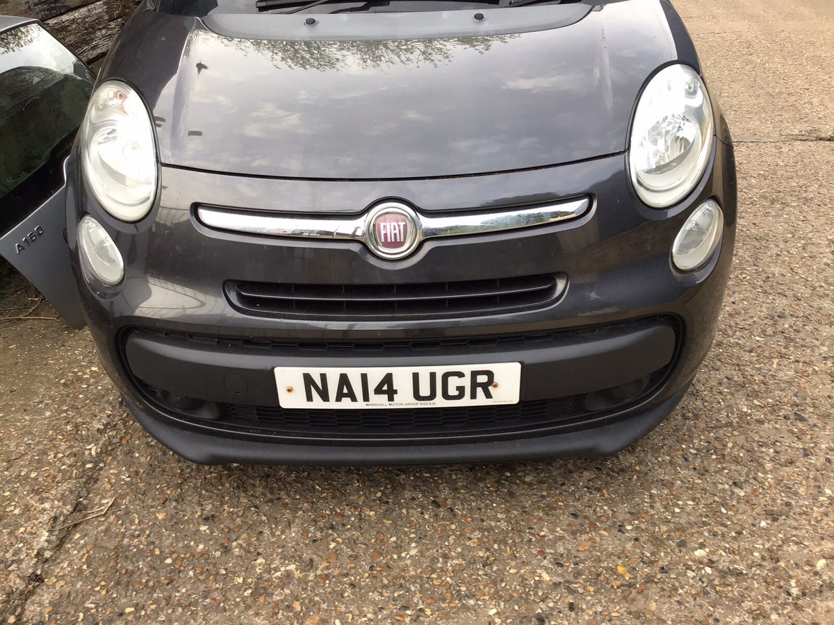 FIAT 500L FRONT BUMPER IN GREY METALLIC PAINT CODE 609/B COMPLETE 2013 20181