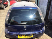 VAUXHALL CORSA C TAILGATE ULTRABLAU METALLIC PAINT CODE Z21B 2001 20063